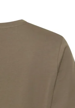 Camel Active Shirts*T-Shirt aus reiner Baumwolle shadow khaki