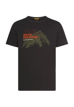 Camel Active Shirts|Big Boys*T-Shirt aus reiner Baumwolle Asphalt