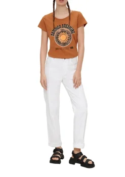 QS Shirts*T-Shirt Braun