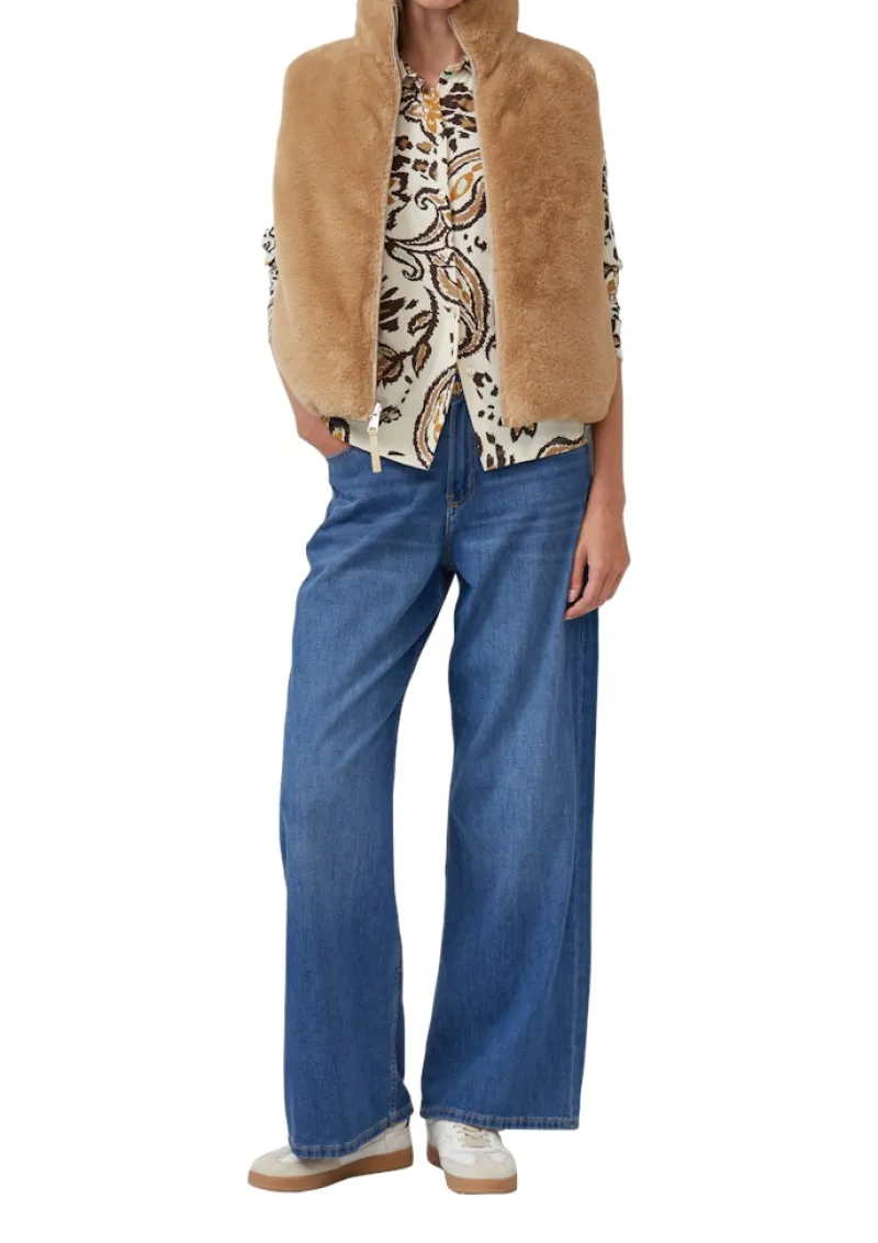 s.Oliver Blusen*T-Shirt creme