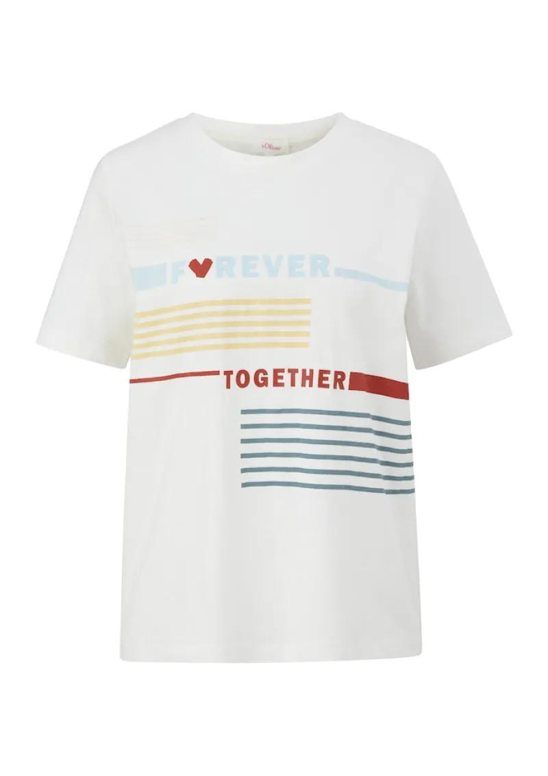 s.Oliver Shirts*T-Shirt creme