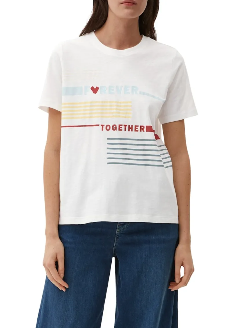 s.Oliver Shirts*T-Shirt creme