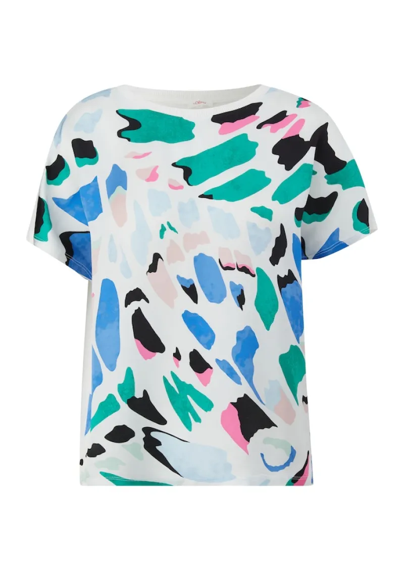 s.Oliver Shirts*T-Shirt creme