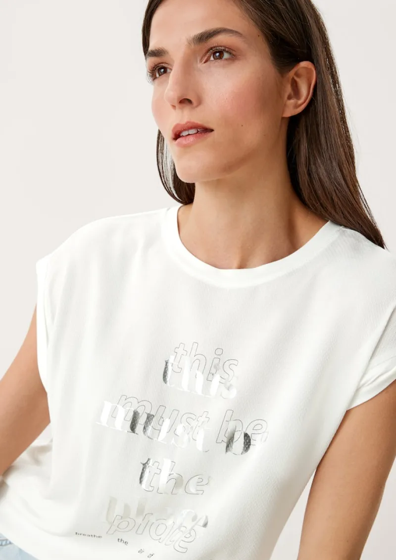 s.Oliver Shirts*T-Shirt creme