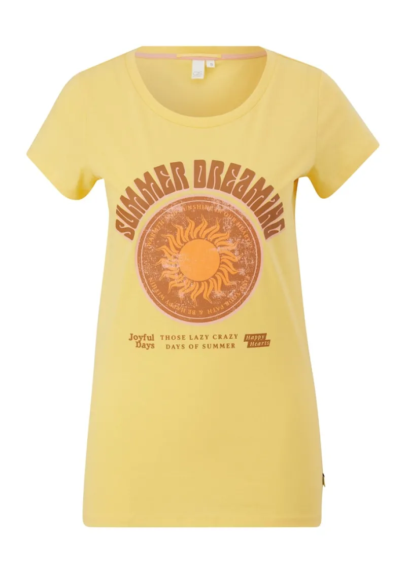 QS Shirts*T-Shirt Gelb