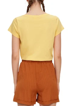 QS Shirts*T-Shirt Gelb