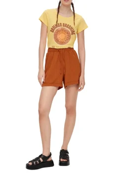 QS Shirts*T-Shirt Gelb