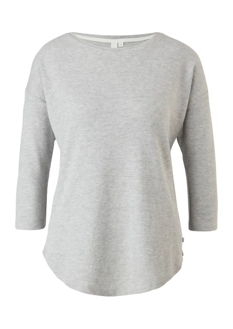 QS Shirts*T-Shirt Grau