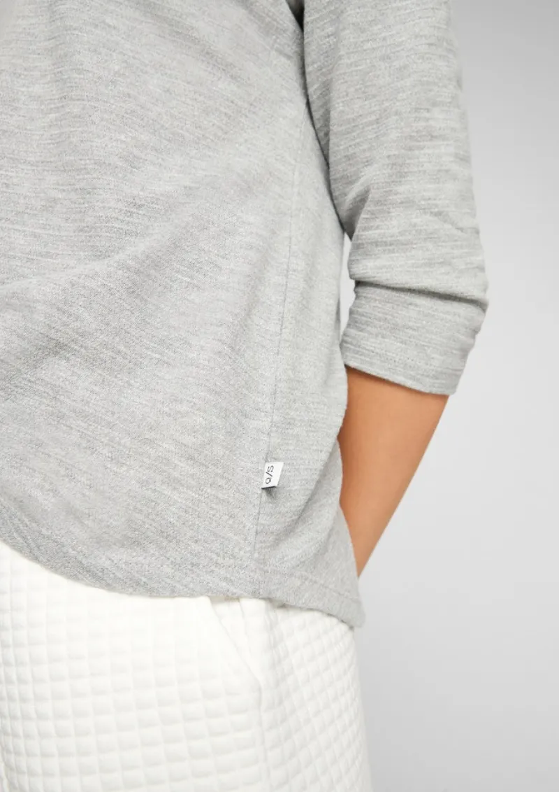 QS Shirts*T-Shirt Grau