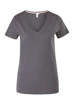 QS Shirts*T-Shirt Grau