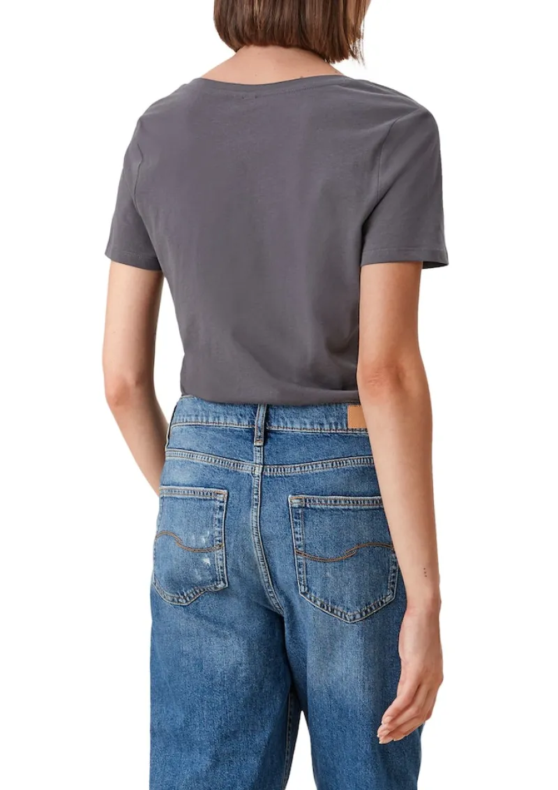 QS Shirts*T-Shirt Grau