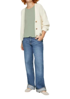 QS Shirts*T-Shirt Grün