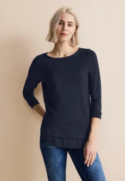 Street One Shirts*T-Shirt im Lagenlook deep blue