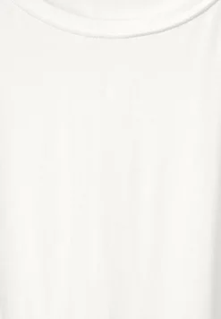 Street One Shirts*T-Shirt in Unifarbe off white