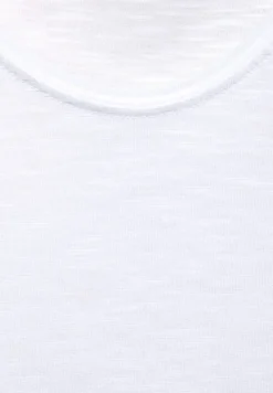 Street One Shirts*T-Shirt in Unifarbe white