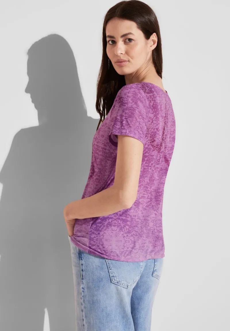 Street One Shirts*T-Shirt mit Farbverlauf magnolia pink