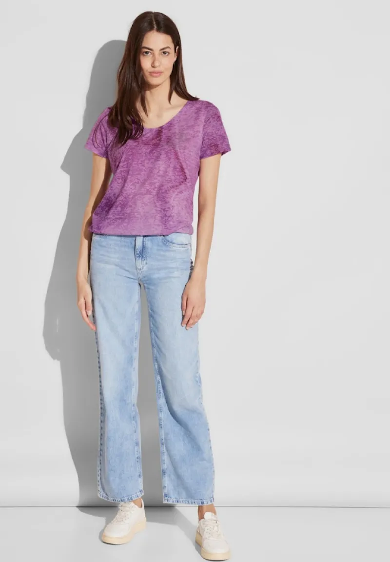 Street One Shirts*T-Shirt mit Farbverlauf magnolia pink