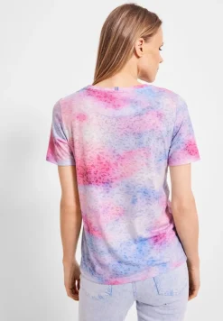 Cecil Shirts*T-Shirt mit Fotoprint soft pink