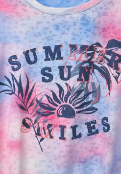 Cecil Shirts*T-Shirt mit Fotoprint soft pink