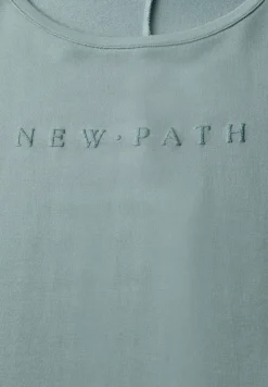 Street One Shirts*T-Shirt mit Glitzerdetails arona blue