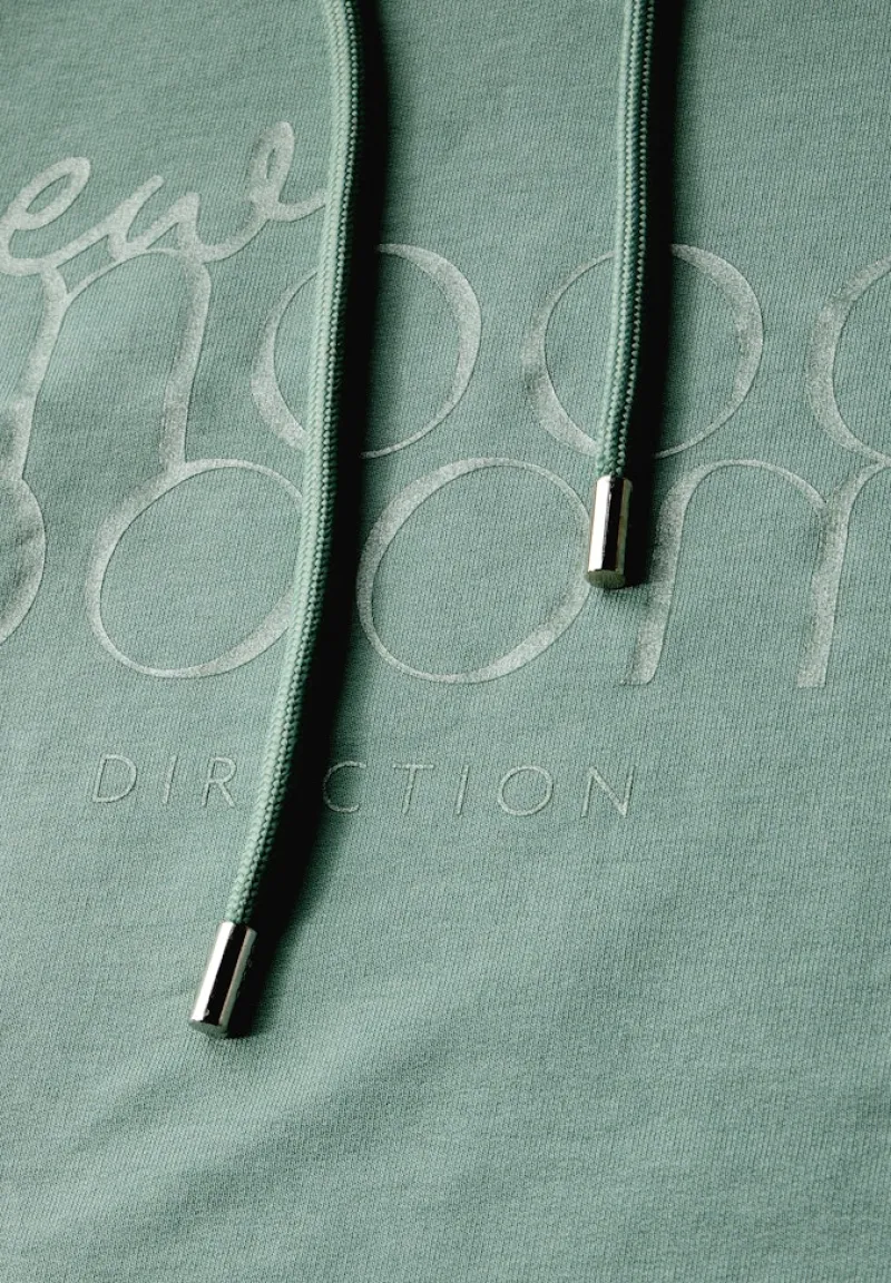 Cecil Shirts*T-Shirt mit Kapuze matcha green