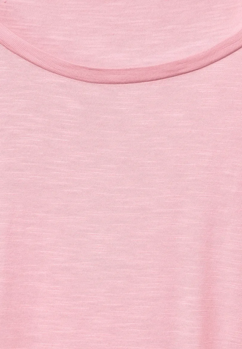 Street One Shirts*T-Shirt mit Raffung fun peach