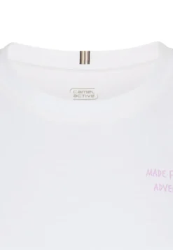 Camel Active Shirts*T-Shirt mit Rückenprint placement nature