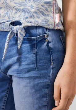 Cecil Shirts*T-Shirt mit Schleifendetail marina blue