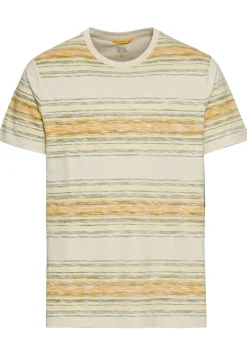 Camel Active Shirts|Big Boys*T-Shirt mit Streifenmuster aus Baumwolle sunflower