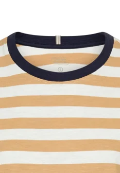Camel Active Shirts*T-Shirt mit Streifenmuster caramel