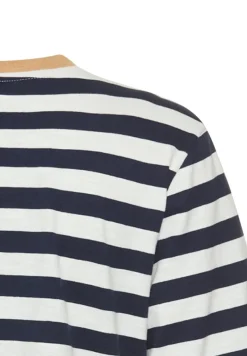 Camel Active Shirts*T-Shirt mit Streifenmuster ink blue