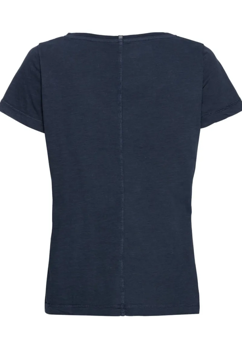 Camel Active Shirts*T-Shirt mit V-Ausschnitt Dark Navy