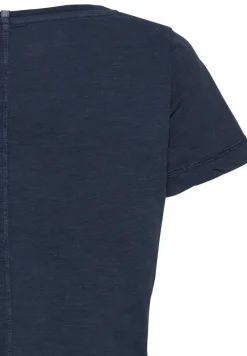 Camel Active Shirts*T-Shirt mit V-Ausschnitt Dark Navy