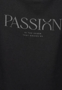 Street One Shirts*T-Shirt mit Wording Black