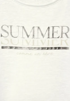 Street One Shirts*T-Shirt mit Wording off white