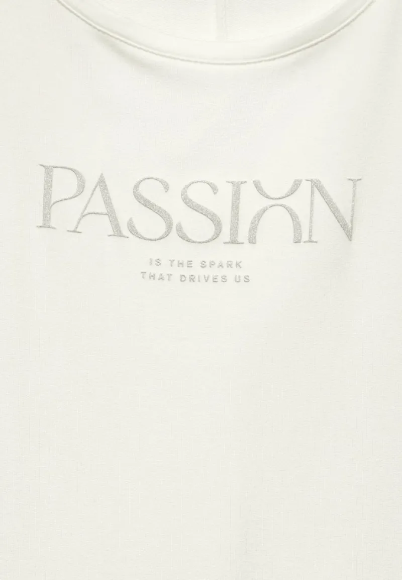 Street One Shirts*T-Shirt mit Wording off white