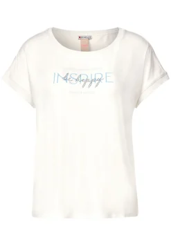 Street One Shirts*T-Shirt mit Wording off white