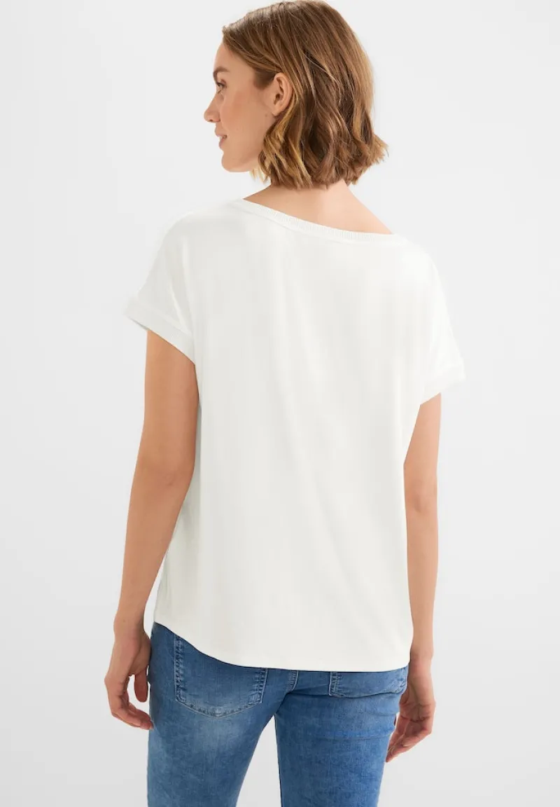 Street One Shirts*T-Shirt mit Wording off white