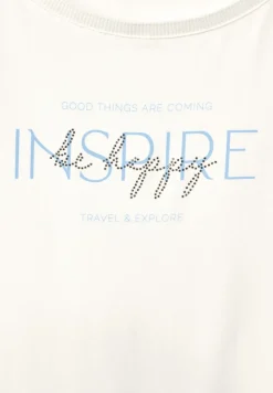 Street One Shirts*T-Shirt mit Wording off white