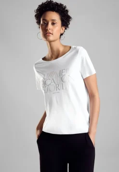 Street One Shirts*T-Shirt mit Wording white