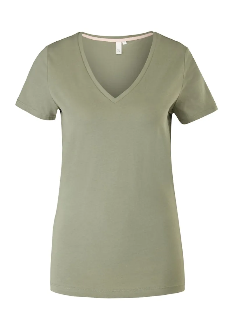 QS Shirts*T-Shirt olive