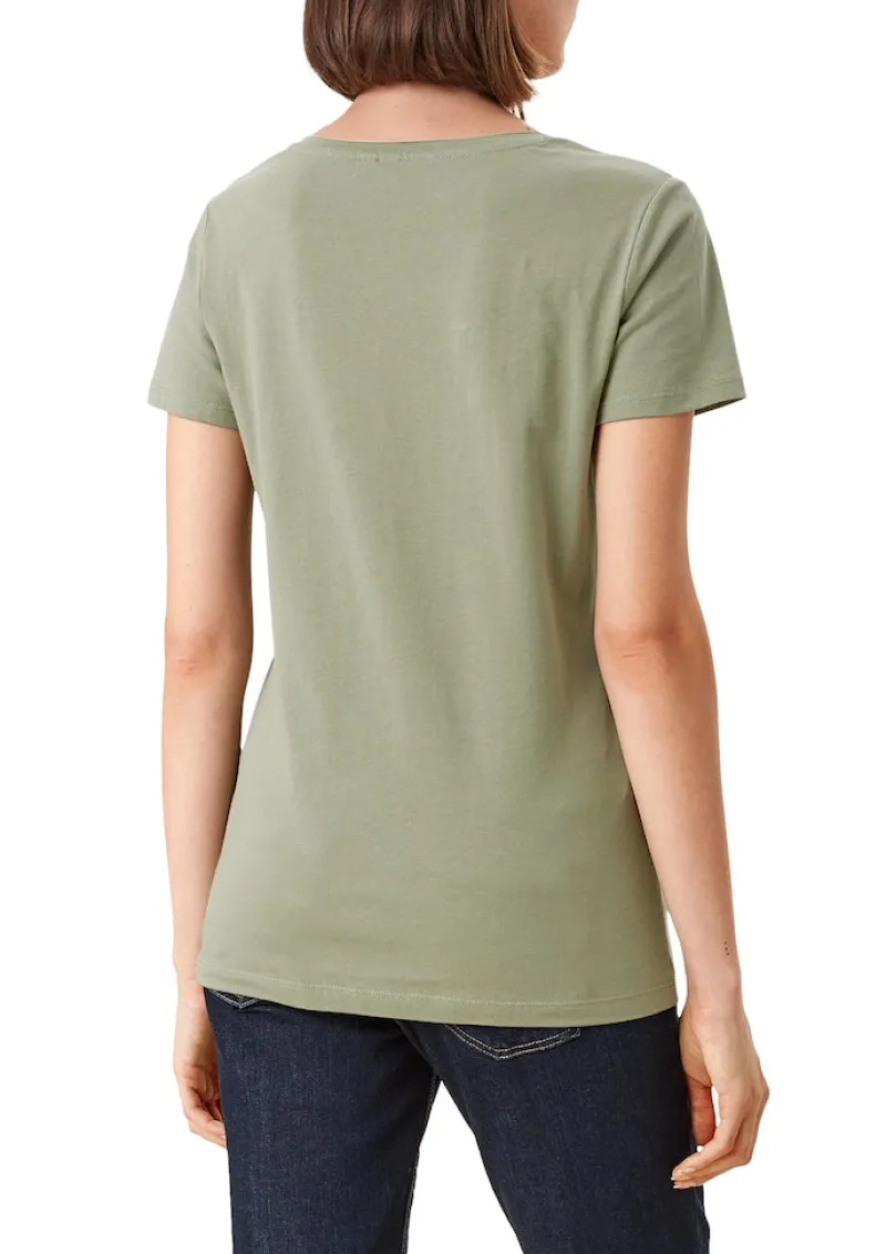 QS Shirts*T-Shirt olive