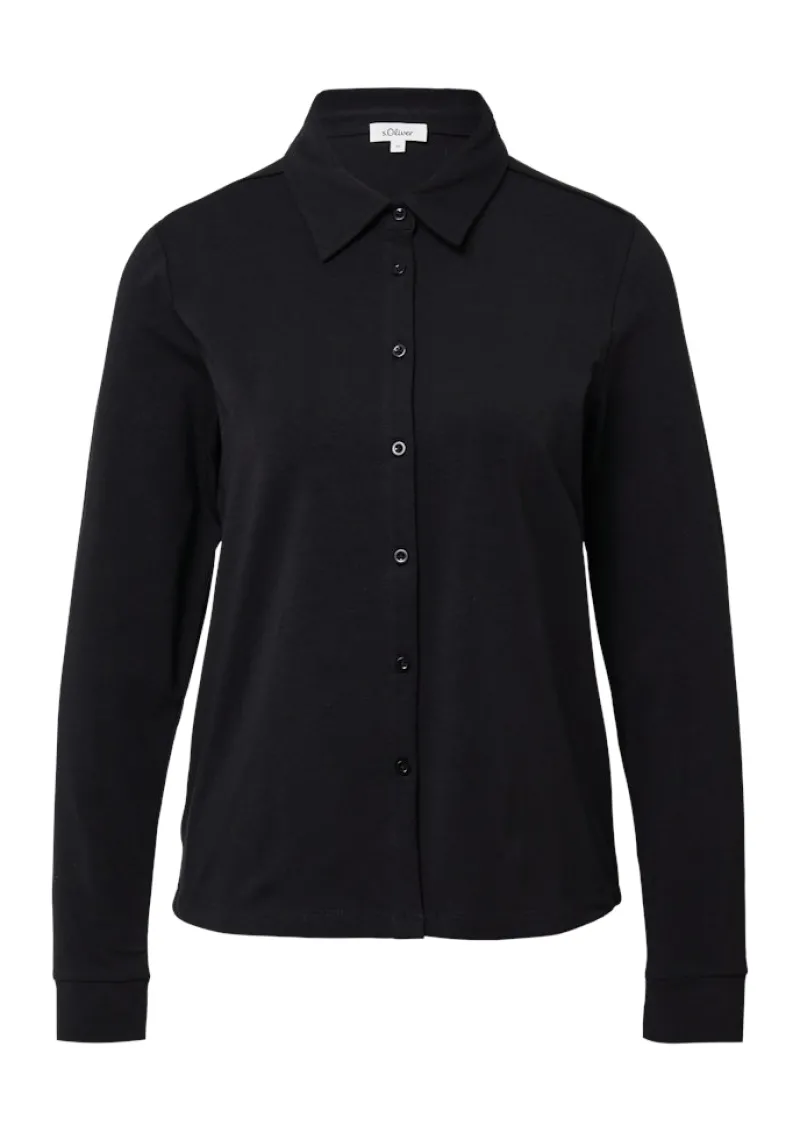 s.Oliver Blusen*T-Shirt Schwarz