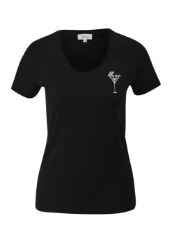 s.Oliver Shirts*T-Shirt Schwarz