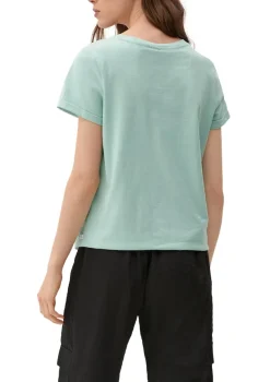 QS Shirts*T-Shirt türkis2