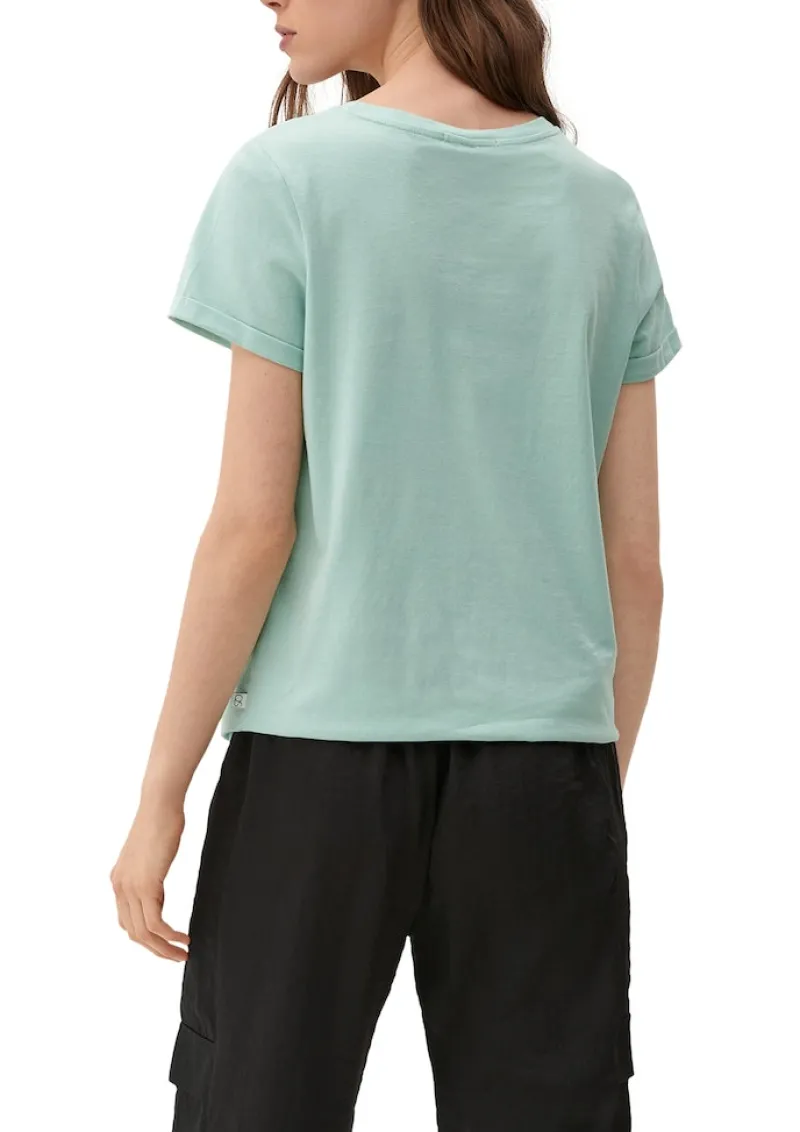 QS Shirts*T-Shirt türkis2