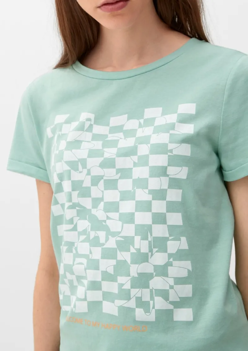 QS Shirts*T-Shirt türkis2