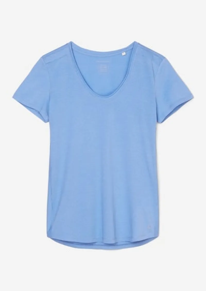 Marc O'Polo Shirts*T-Shirt washed cornflower