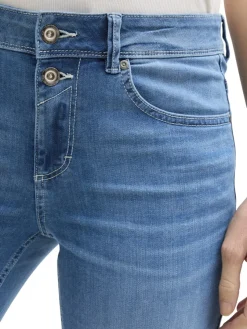 Tom Tailor Shorts*TTALEXA SLIM BERMUDA Jeans Shorts clean mid stone blue denim