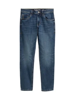 Tom Tailor Jeans*TTJOSH REGULAR SLIM Jeans mit Stretch mid stone wash denim